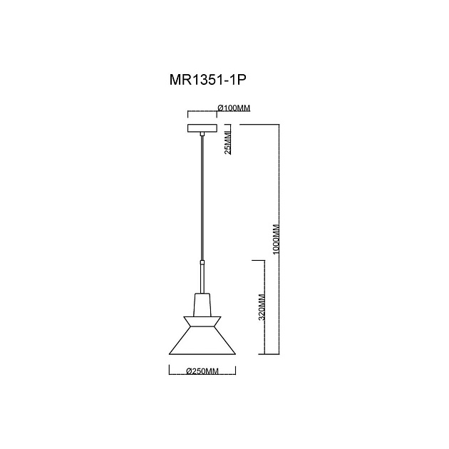 Подвесной светильник MyFar Kristina MR1351-1P фото 2