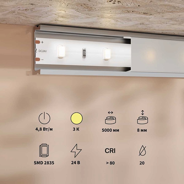 Светодиодная лента Maytoni Led Strip 5м 201165 Фото № 3