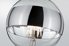 Лампа светодиодная диммируемая Paulmann 6W 2700K шар прозрачный 28681 2