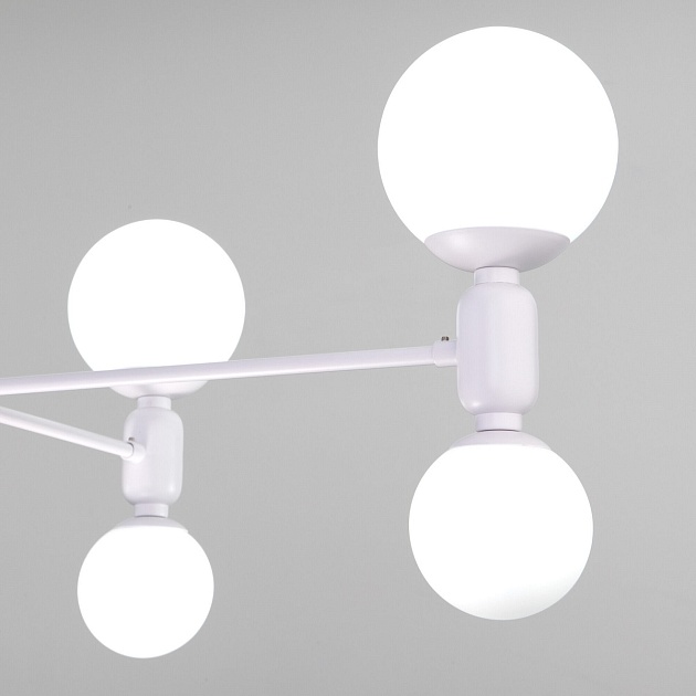 Подвесная люстра Eurosvet Bubble 30182/8 белый изображение 2 Подвесная люстра Eurosvet Bubble 30182/8 белый Фото № 2