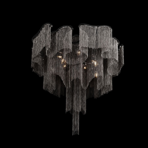 Потолочная люстра Loft IT Stream 10208/1000C Gunmetal изображение 2 Потолочная люстра Loft IT Stream 10208/1000C Gunmetal Фото № 2