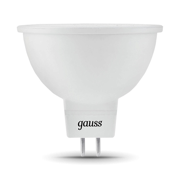 Лампа светодиодная Gauss GU5,3 7W 3000K прозрачная 101505107 фото 6