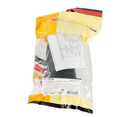 Розетка переносная 2P+PE Stekker Одри с крышкой черный RST16-21-44 32751 1