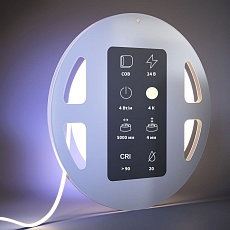 Светодиодная лента Maytoni 4W/m 300LED/m COB дневной белый 5M 201066 2