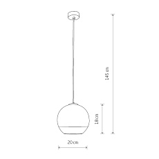 Подвесной светильник Nowodvorski Globe PLus S 7605 1