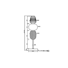 Настольная лампа Maytoni Pattern MOD267TL-L28G3K 4