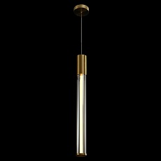 Подвесной светодиодный светильник Crystal Lux Lineup SP11W Led Brass 4