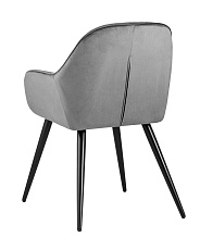 Кресло Stool Group Кристи NEW велюр серый DC-1507 HLR-21 4