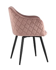 Кухонный стул Stool Group Ника вращающийся велюр пыльно-розовый MC66-5F KD HLR-44 2