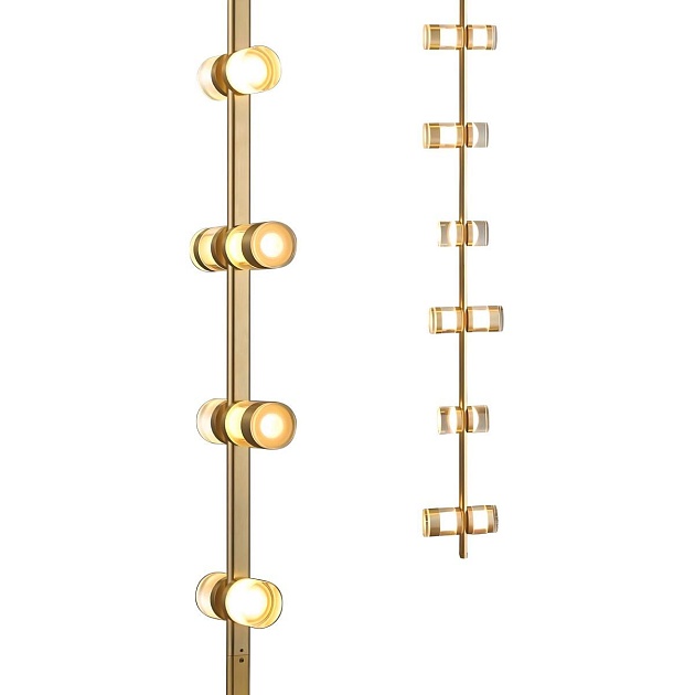 Подвесной светодиодный светильник Mizi'en Flow MZ46406S-L1500 Фото № 1