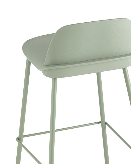 Барный стул Stool Group Mist 8063T 75 greyish green 70077 изображение 2 Барный стул Stool Group Mist 8063T 75 greyish green 70077 Фото № 2