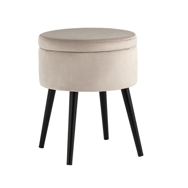 Пуф Stool Group Клайс велюр светло-серый vd-clays-b25 изображение 1 Пуф Stool Group Клайс велюр светло-серый vd-clays-b25 Фото № 1