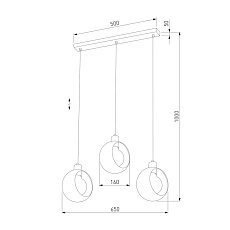 Подвесной светильник TK Lighting 2753 Cyklop 2