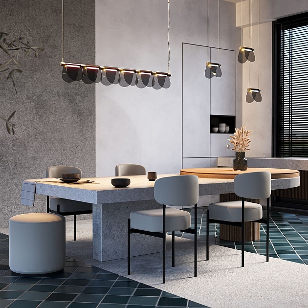 Подвесной светодиодный светильник Maytoni Fluffy MOD319PL-L30B3K изображение 9 Подвесной светодиодный светильник Maytoni Fluffy MOD319PL-L30B3K Фото № 9