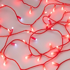 Уличная светодиодная гирлянда Ardecoled нить 230V красный ARD-String-Classic-10000-Red-100Led-Milk-Flash Red 031195 2