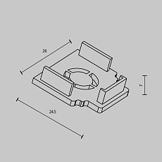Заглушка Maytoni Technical Exility (2шт) TRAM034EC-42W 4