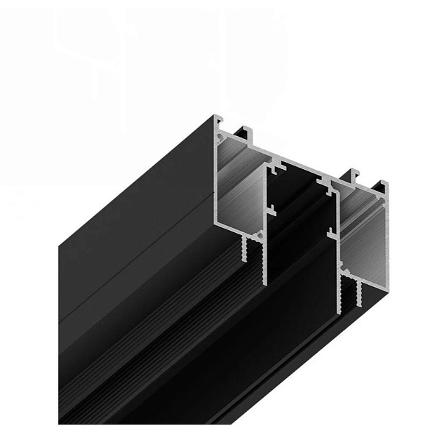 Трековый профиль FerGipps черный МТ 23 УТ000002600 Фото № 1