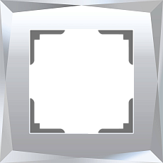 Рамка на 1 пост Werkel Diamant зеркальный W0011220 4690389158803 5