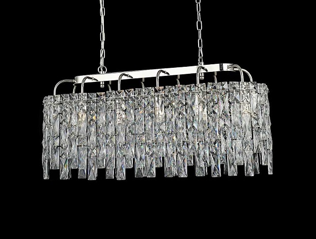 Люстра NEWPORT 1312/C nickel Фото № 2