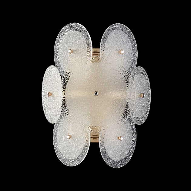 Бра Crystal Lux DANDELION AP2 GOLD Фото № 4