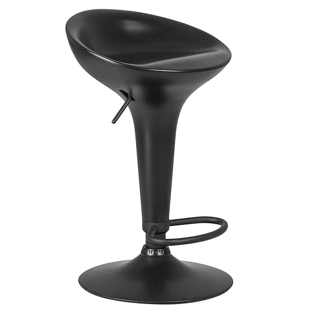 Стул барный DOBRIN BOMBA BLACK (чёрный) 1004-BlackBase-LM BOMBA BLACK Фото № 5