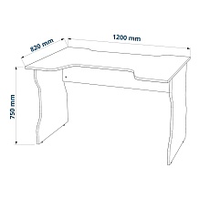 Письменный стол Шведский Стандарт VÄRDIG K1 S00531 2