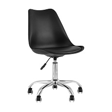 Офисный стул Stool Group BLOK пластиковый черный Y818 black