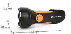 Рабочий светодиодный фонарь Ultraflash Accu Profi аккумуляторный 160х60 35 лм LED3816 10794 3
