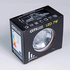 Встраиваемый светодиодный светильник Citilux Альфа CLD001KNW1 3