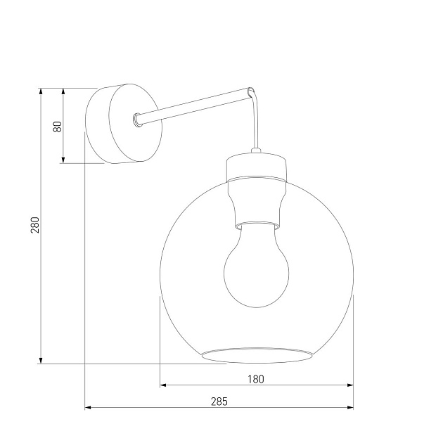 Бра TK Lighting 10245 Cubus изображение 2 Бра TK Lighting 10245 Cubus Фото № 2