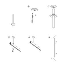 Крепление настенно-потолочное Elektrostandard Mini Magnetic 85200/00 a067290 1