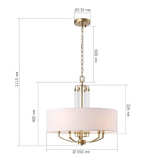 Подвесная люстра ST Luce Opalus SL1403.303.05 1