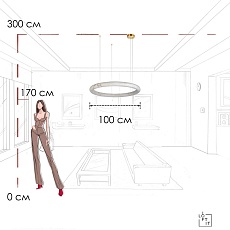 Подвесной светильник LOFT IT Oslo 10407/1000 1