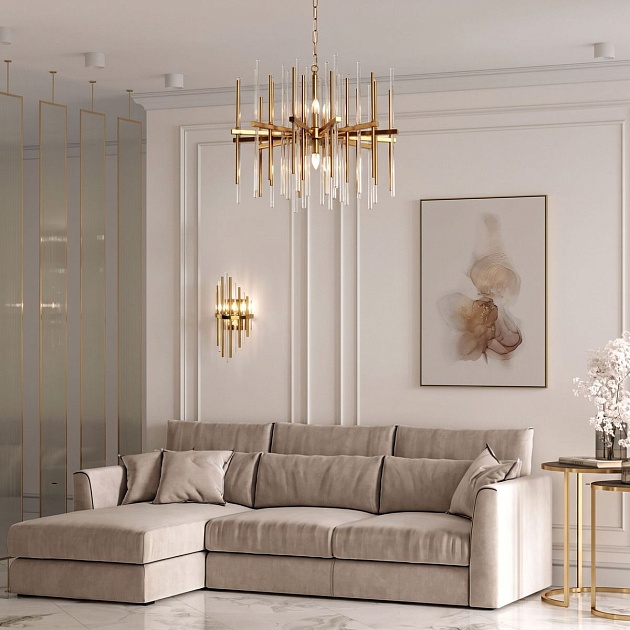 Настенный светильник Bogates Allure 356/2 латунь изображение 4 Настенный светильник Bogates Allure 356/2 латунь Фото № 4