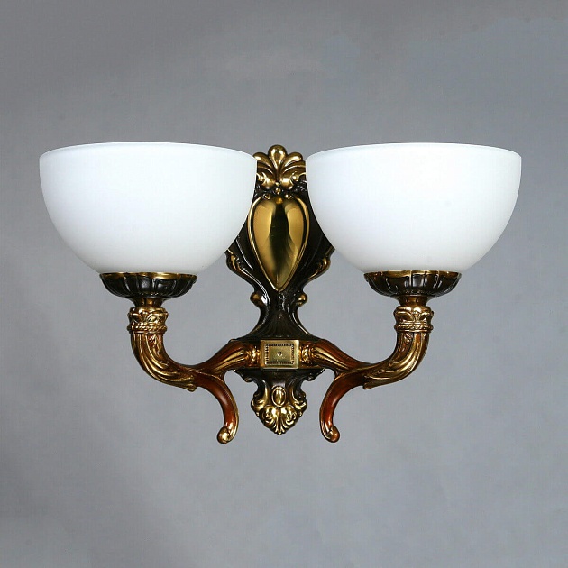 Бра Ambiente Toledo 02155/2 PB изображение 1 Бра Ambiente Toledo 02155/2 PB Фото № 1