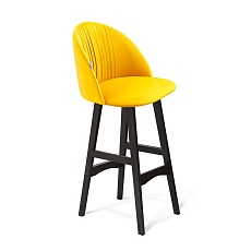 Барный стул Sheffilton SHT-ST35-1/S65 имперский жёлтый/венге 2847705601