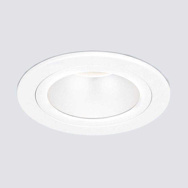 Встраиваемый светильник Elektrostandard 122 MR16 белый/белый a055671 Фото № 1