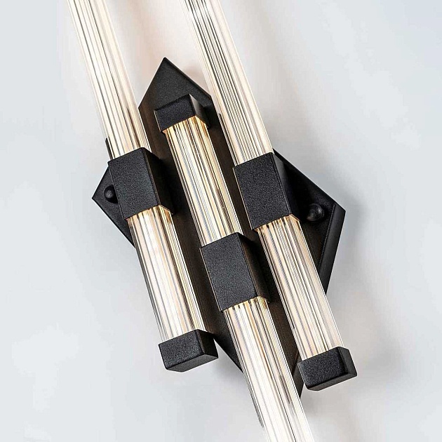 Настенный светильник LED4U L2243-820 BK Фото № 2