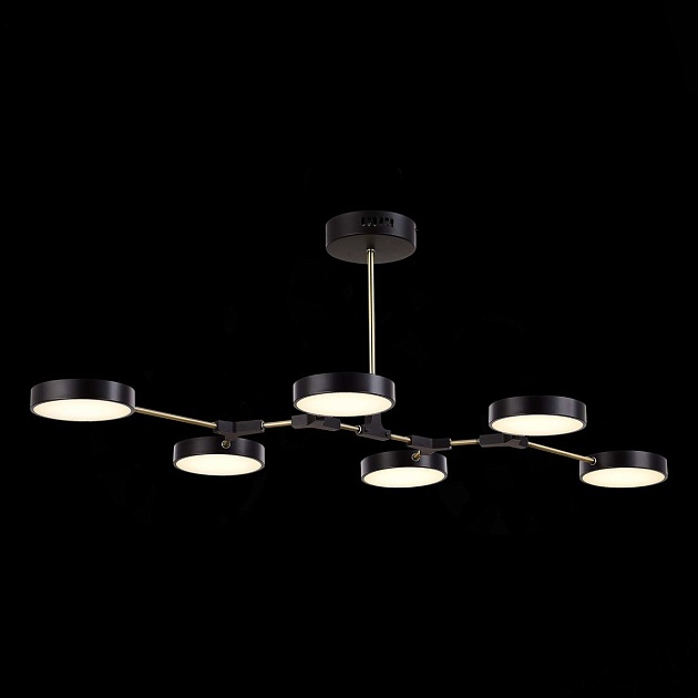 Потолочная светодиодная люстра Evoluce Monta SLE6004-402-06 Фото № 6