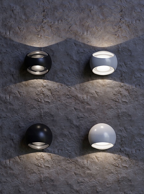 Уличный настенный светодиодный светильник Maytoni Stream O032WL-L6B3K Фото № 3