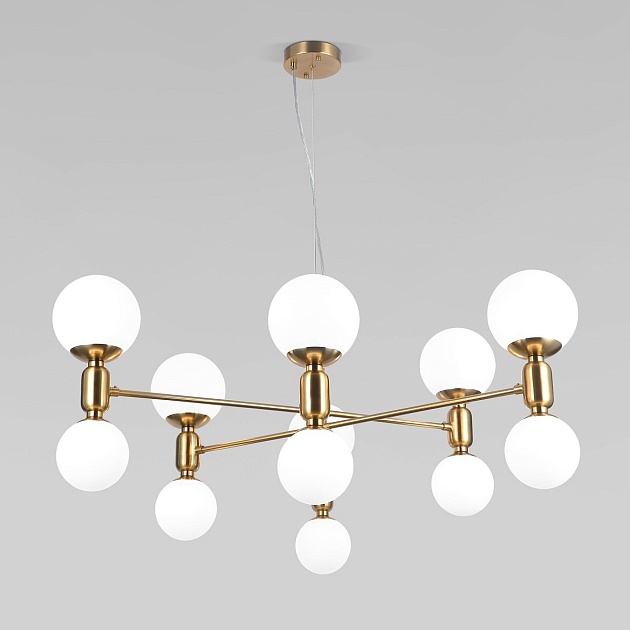 Подвесная люстра Eurosvet Bubble 30182 латунь изображение 1 Подвесная люстра Eurosvet Bubble 30182 латунь Фото № 1