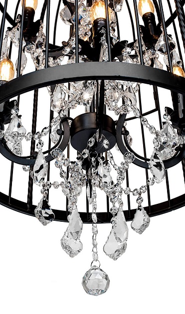 Подвесная люстра Loft IT Vintage Birdcage Loft1891/8 изображение 4 Подвесная люстра Loft IT Vintage Birdcage Loft1891/8 Фото № 4