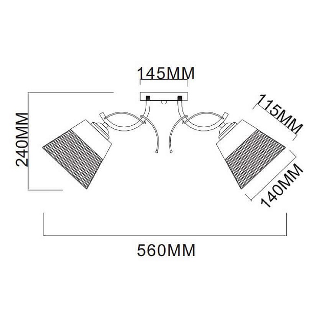 Потолочная люстра Rivoli Helma 9067-305 Б0047521 изображение 2 Потолочная люстра Rivoli Helma 9067-305 Б0047521 Фото № 2