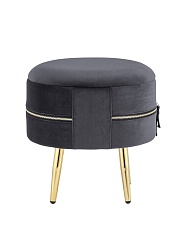 Пуф Stool Group Тильда велюр антрацит 19A206VF-MOMO-27 1