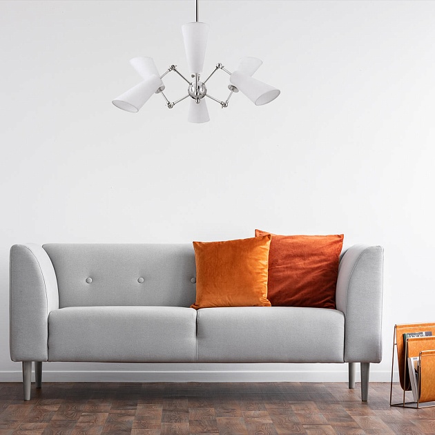 Подвесная люстра Divinare 9988/02 LM-6 изображение 6 Подвесная люстра Divinare 9988/02 LM-6 Фото № 6