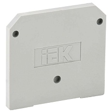 Заглушка для ЗНИ-35мм2 (JXB125A) серая IEK YZN10D-ZGL-035-K03