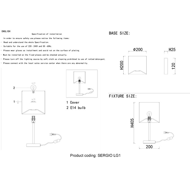 Настольная лампа Crystal Lux Sergio LG1 Gold изображение 2 Настольная лампа Crystal Lux Sergio LG1 Gold Фото № 2
