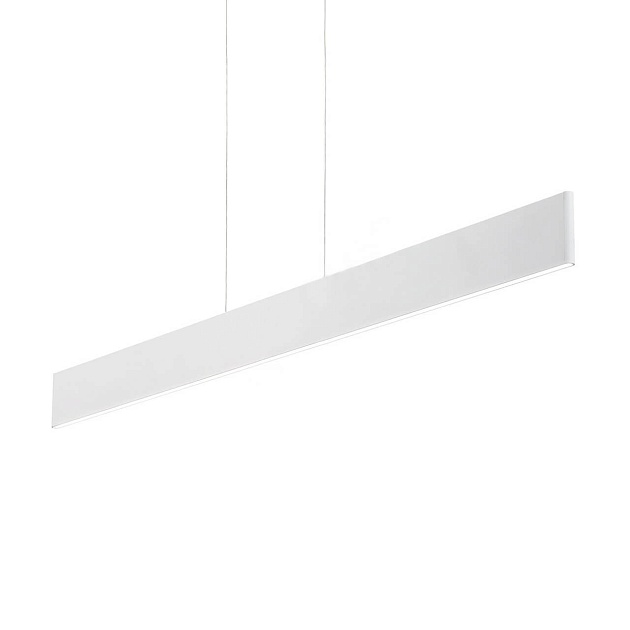Подвесной светодиодный светильник Ideal Lux Desk Sp1 Bianco 138237 изображение 1 Подвесной светодиодный светильник Ideal Lux Desk Sp1 Bianco 138237 Фото № 1