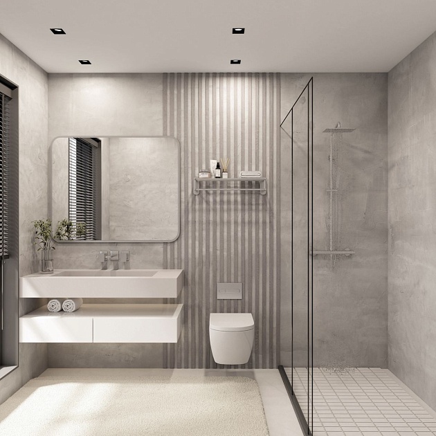 Встраиваемый влагозащищенный светильник Denkirs Deep DK3104-BK Фото № 5