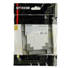 Рамка 1-постовая Stekker Катрин графит PFR00-7001-06 39807 2